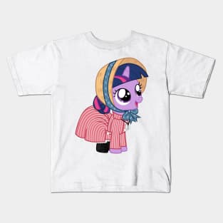 Twilight Sparkle as Addy Kids T-Shirt